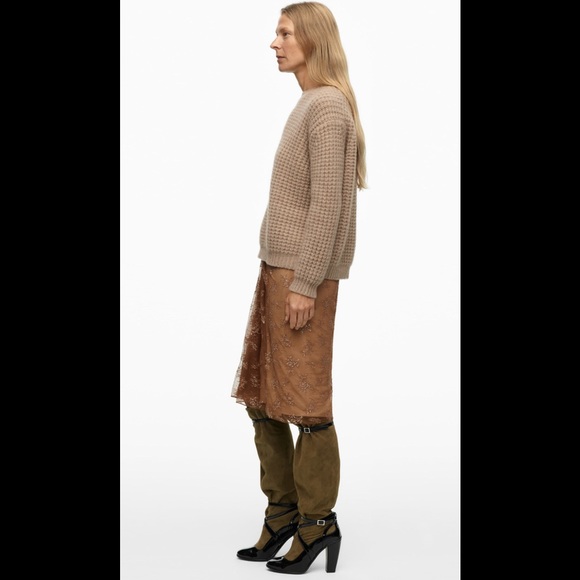 SALE | NWT ZARA COMBINATION SKIRT LIMITED EDITION - Picture 2 of 6